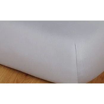 Bytový textil Prostěradlo jersey vysoká matrace 200x200 cm šedá