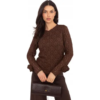 Italy Moda halenka dlouhý rukáv střih přiléhavý univerzální velikost