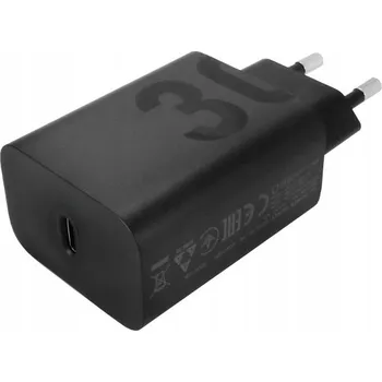 Síťová nabíječka Motorola černá USB typ C 3000 mA