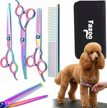 Kosmetika pro psa Groomingové nůžky Mawe sada pro stříhání psů a koček