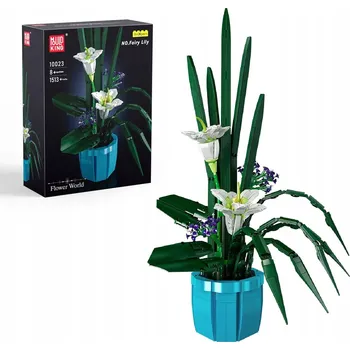 ostatní stavebnice Stavebnice Mould King 10023 Květiny v květináči Lilie 1513 dílů