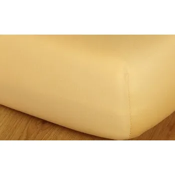 Prostěradlo Prostěradlo jersey vysoká matrace 90x200 okrová