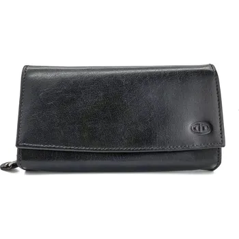 Peněženka Dámská kožená peněženka S6113-01 Anekta černá