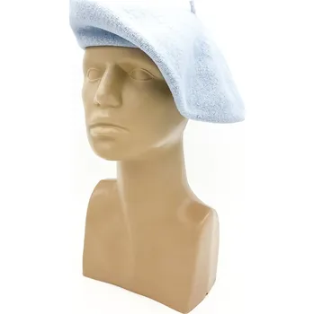 Čepice Dámský baret sv. modrý Karpet