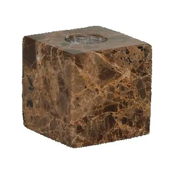 Bytová dekorace OYOY, Svícen na klasickou svíčku Savi, 5 cm, hnědý - Formadore