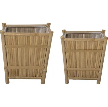 Stojan na květiny Bloomingville, Stojany na květiny Sole bambusoví 2 ks - Formadore