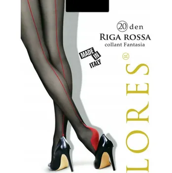 Dámské punčochy Punčocháče hladké Lores Riga 20den vícebarevné Lilla velikost 1/2