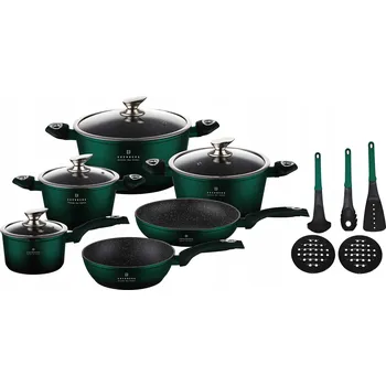 Sada nádobí Sada hrnců Edenberg z hliníku o velikosti 15 ks.