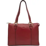 Dámská kožená taška na dokumenty Katana K82132-08 červená