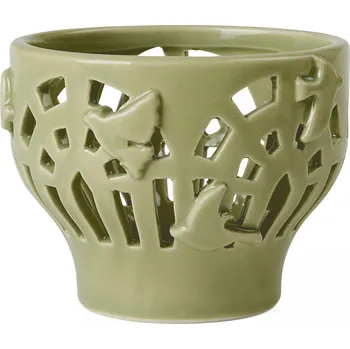 Svícen Kähler, Stojan na čajovou svíčku Orangery Spring Leaf 9,5 cm - Formadore