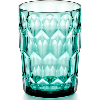 Sklenice Guzzini, Skleněný pohár Vanity N°3 vysoký 480 ml akvamarín - Formadore