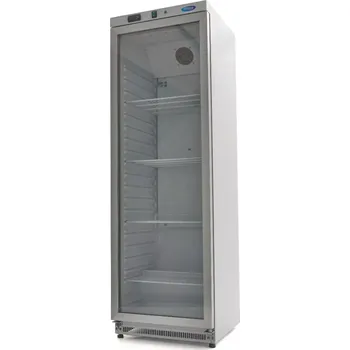 Lednice Maxima Lednice - 400 l - bílá - se skleněnými dveřmi | 09405018