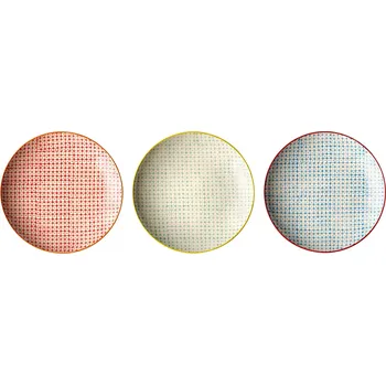 Talíř Bloomingville, Talíře Carla 25 cm 3 ks - Formadore