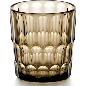 Sklenice Guzzini, Skleněný pohár Vanity N°2 nízký 360 ml kouřový - Formadore