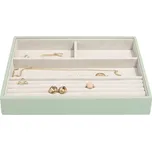 Stackers, Krabička na šperky Stackers se 4 přihrádkami classic šalvějově zelená - Formadore