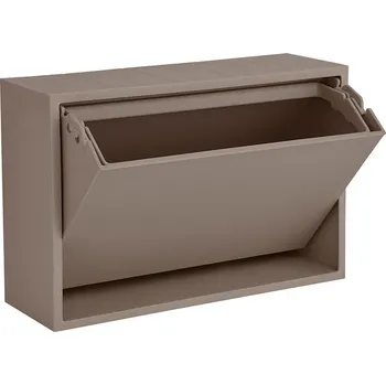 Úložný box ReCollector, Nástěnná skříňka ReCollector Mini Box, hnědá - Formadore