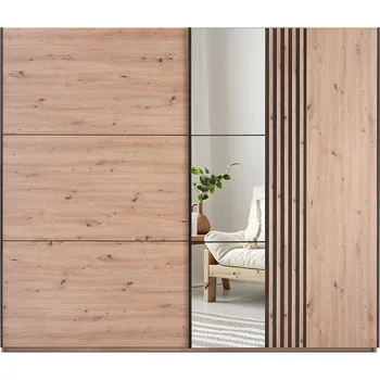 Šatní skříň Šatní skříň Sintra Barva korpusu: Dub artisan, Rozměry: 250 cm, Dveře: Dub artisan