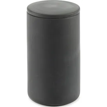 Úložný box Serax, Dóza koupelnová Cose, kulatá, tmavě šedá, 12,6 cm - Formadore