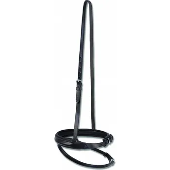 Jezdectví Kentaur Kožený kombinovaný nánosník černý Velikost: FULL