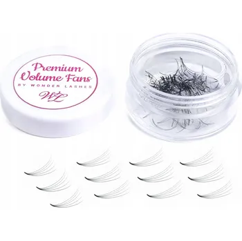 Umělé řasy Sypané řasy Wonder Lashes 5D Volume Fans C 0,07 x 10mm