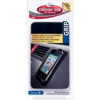 Protiskluzová silikonová podložka Cellularline, 143 x 80 mm