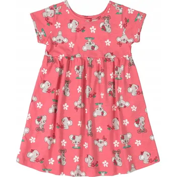 Dívčí šaty Dívčí šaty medvídci koala, červená, Bee Loop, vel.