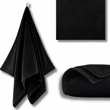 Ručník Osuška Zwoltex 70x140 Kiwi Bavlna Černá