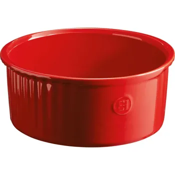Nádobí Emile Henry, Mísa na suflé Emile Henry 2,45 l, červená - Formadore