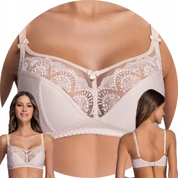 Podprsenka AVA Podprsenka měkká bez kostic Libi 1691/1 béžová plus 100G