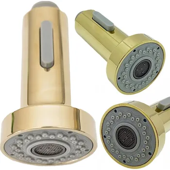 Vodovodní baterie Kuchyňská stojánková baterie TrendHousePL Premium zlatá