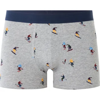 Pánské oblečení Pánské boxerky Celio Miboski Celio modrá | šedá 3506129