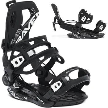 Vázání na snowboard Raven Fastec FT360 černé, XL