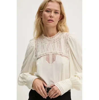 Dámská halenka Hedvábná halenka ZADIG&VOLTAIRE WWSH00585 béžová 01X, vel. M