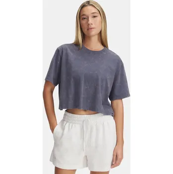 Dámské oblečení Dámské tričko Under Armour UA Rival Wash SS - Dámské Under Armour šedá 3270967