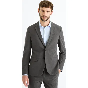 Celio Sako slim Fuflann - Pánské Celio šedá 2522339