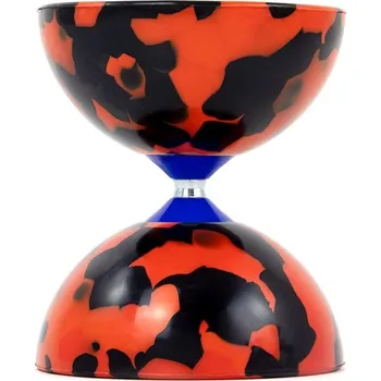 Jojo Vyvážené ložiskové JESTER diabolo od JuggleDream Barva: Červeno-černá