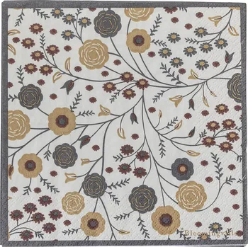 Papírový ubrousek Bloomingville, Papírové ubrousky Eydis, 33 x 33 cm, 20 ks - Formadore