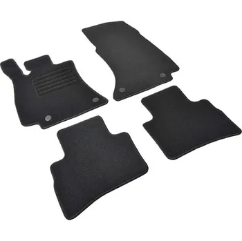 autokoberec Autokoberce textilní přesné černé / černé obšití - Mercedes-Benz E-Klasse (Typ S214) (2023-) 5-sedadel