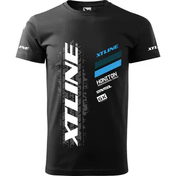 Pánské tričko XTLINE Pánské triko XTLINE unisex černé | velikost XXL