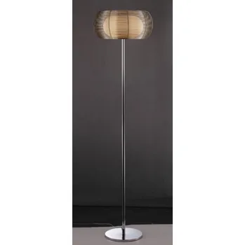 Stojací lampa Brilliant 61158/53 Stojanová lampa RELAX BRONZ + sklo