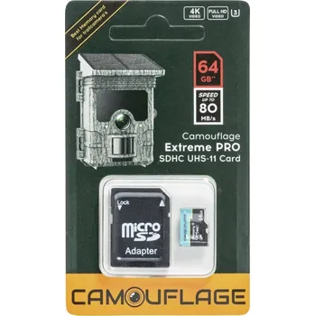 Paměťová karta Camouflage paměťová karta SD 64 GB