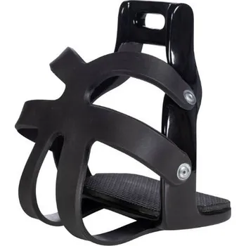 Jezdectví Třmeny s košíčkem HKM Sophie black