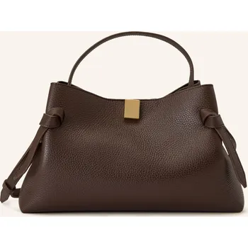 Kabelka Yuzefi Dámská Kabelka Gyoza, tmavě hnědá / zlatá, one size