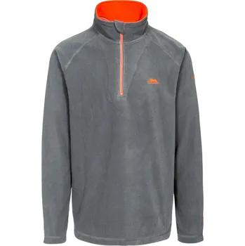 Dámská mikina TRESPASS Pánská fleecová mikina XS ORANŽOVÁ|ŠEDÁ