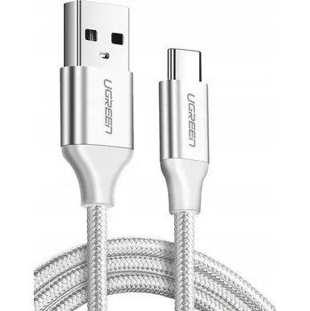 Datový kabel Kabel Ugreen USB - USB typ C 1,5 m bílý