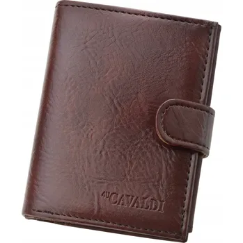 Peněženka Cavaldi peněženka eko kůže hnědá - muž
