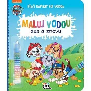 omalovánky Maluj vodou zas a znovu Tlapková patrola