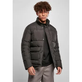 Short Puffer Jacket - black M