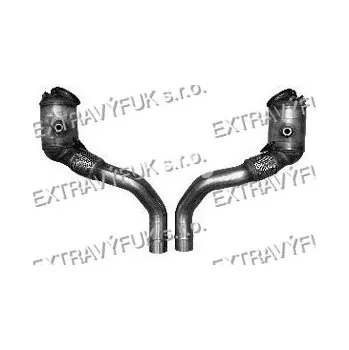 Výfukový systém BMW 6 F06 ALPINA (USA) Montážní katalyzátor výfuku 1091771-28