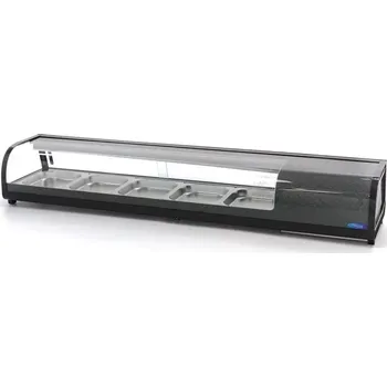 Chlazení Maxima Sushi and Tapas Display -132L - incl 5 x 1/2 GN - Tabletop | 09400866